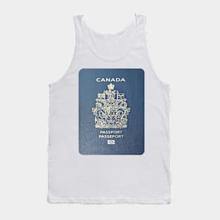 Canadian Passport Tank Top